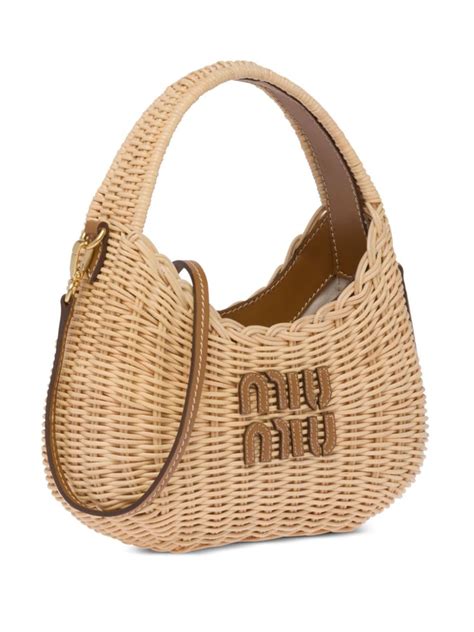 Wicker Miu Miu Bags for Women 